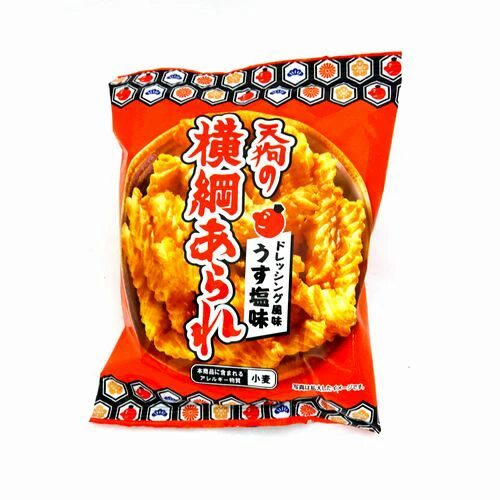 引用：天狗製菓 特横綱あられ ドレッシング風味うす塩味 65g×12袋
