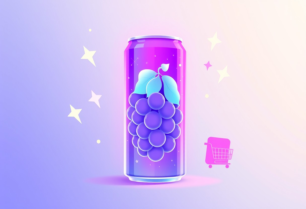 忍者めし 鋼 グレープとはどんなエナジードリンク？のイメージ画像